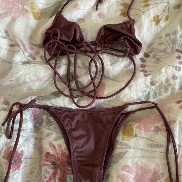 Tropic of c wraparound purple bikini - worn only once - Picture 1 of 2